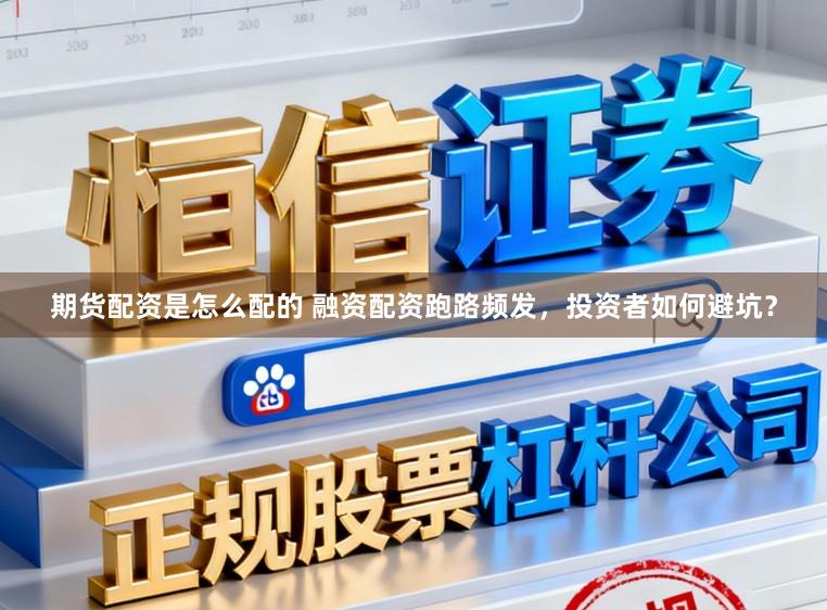 期货配资是怎么配的 融资配资跑路频发，投资者如何避坑？