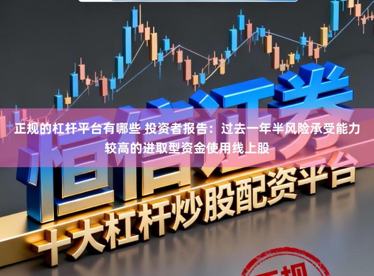 正规的杠杆平台有哪些 投资者报告：过去一年半风险承受能力较高的进取型资金使用线上股
